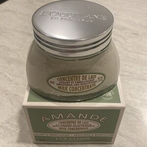 L'OCCITANE Amande Milk Concentrate in Green Packaging